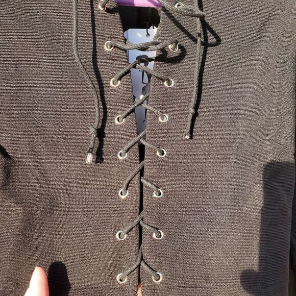 Lace Up Top  - Picture 6 of 8